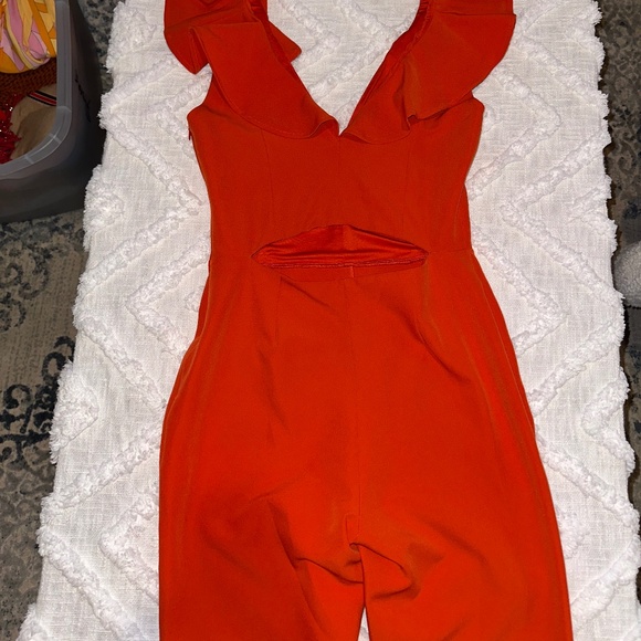 Adelyn Rae Ruffle Jumpsuit - Picture 4 of 6